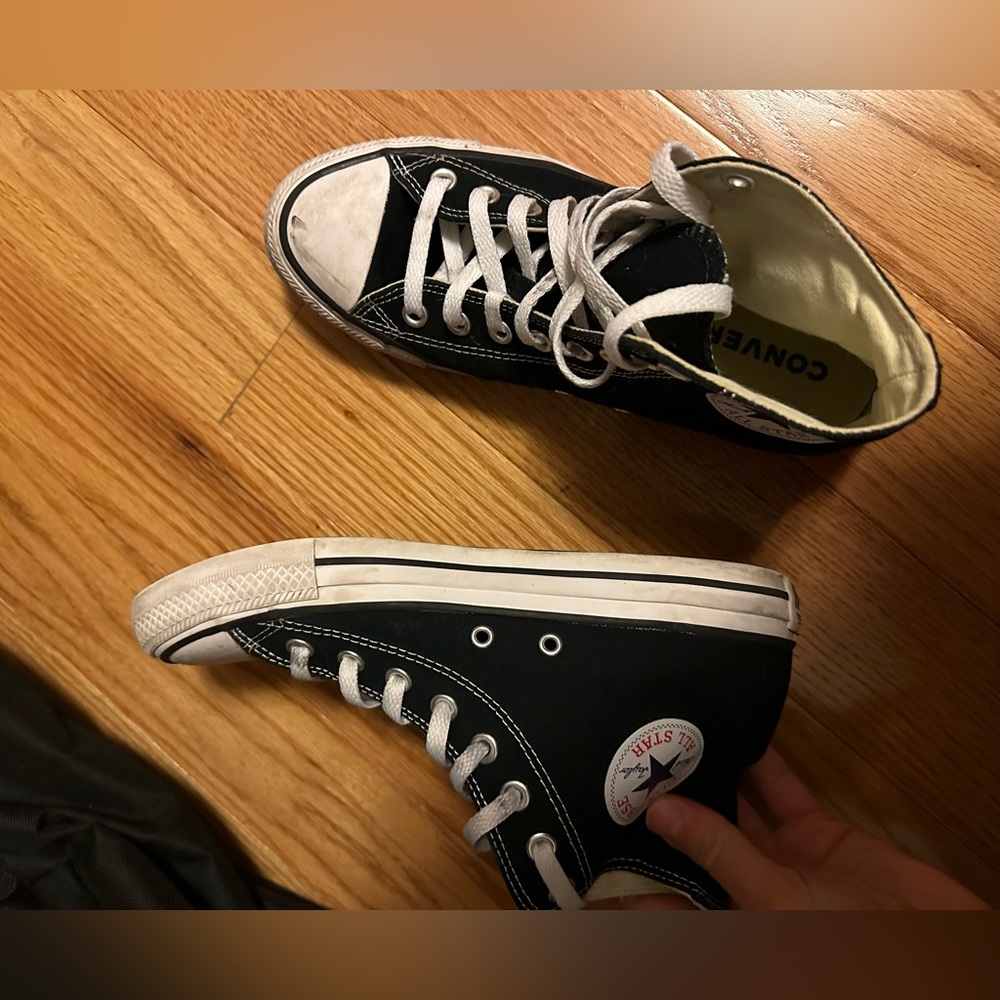 Black converse